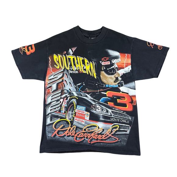 Vintage Dale Earnhardt Southern Steel Chevy NASCAR AOP T-Shirt - Picture 1 of 6